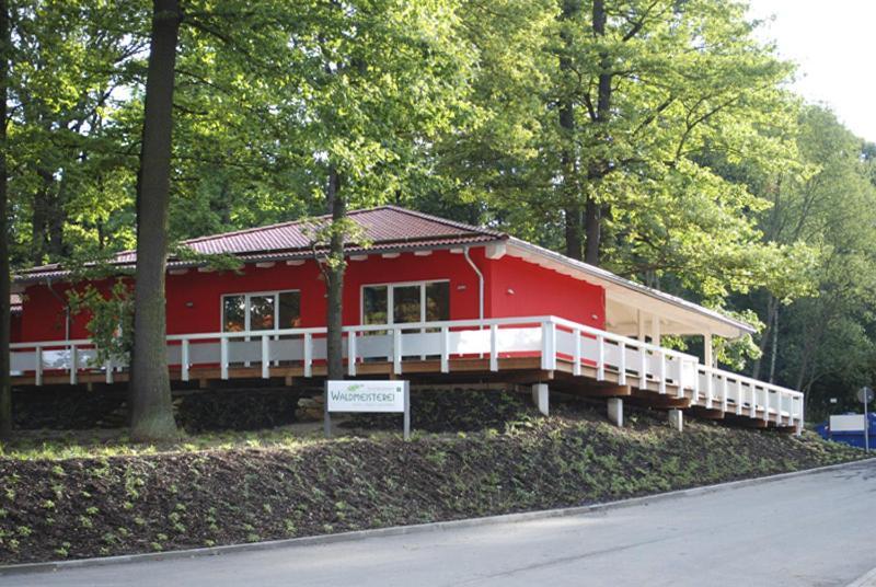 Restaurant Waldmeisterei Gera Exterior foto